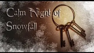 Calm Night of Snowfall Survival Horror Indie Game