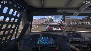 NASCAR Heat Evolution - Cockpit View Gameplay (PC HD) [1080p60FPS]
