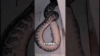 Snake Eats Its Own Tail: The Terrifying Reality Behind a Myth #shorts