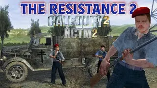Call of Duty 2:  The Resistance 2 HCTM2 Gameplay VETERAN custom