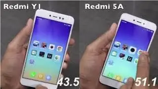 Redmi y1 vs Redmi 5a Speed Test