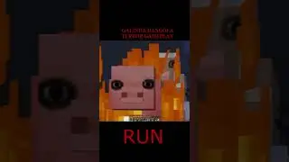 RUN !!!  #minecraft #terror #shorts #scary
