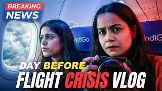 Flying Indigo 1 Day Before the CRISIS 😱 | Delhi IGI Airport to Ranchi | First time flight journey