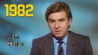Jan Hofer als Ansager in den 80ern (15.11.1982)