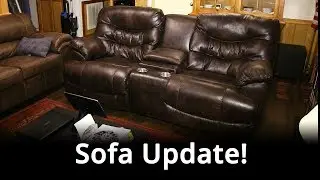 Home Theater Sofa Update!