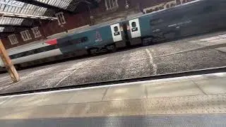 Stoke Station waiting for the Crewe train