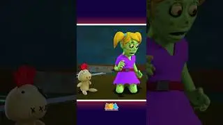 Kakak Zombie Cari Muffin &ndash; Lagu Seru Anak #shorts #laguanak #seram #abcbahasa