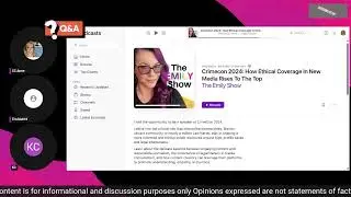 Unraveled: Ethics in True Crime, Profiling, & Viewer Call-In Special