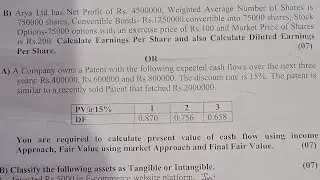 Basic EPS & Diluted Earning Per Share |Weighted Average Shares|IND AS 33 |MCOM SEM3 NEP|CA INTER