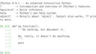 Episode 13: Documentation Strings