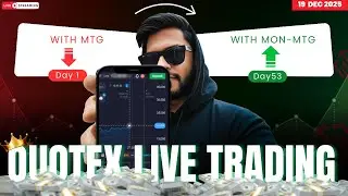 🔴 Quotex Live Trading | Quotex education session & Market Analysis | #day53 | 19 Dec #quotextrading