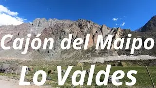 Explorando el Cajón del Maipo: Caminata por lo Valdes