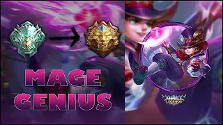MAGE GENIUS - EPIC TO LEGEND | MOBILE LEGENDS | RANK GAMEPLAY