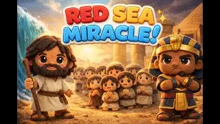 Moses Parts the Red Sea | Amazing Bible Story for Kids