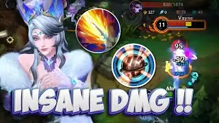 18 KILL !! CRIT ATTACK !! Crystal Rose Ahri Gameplay // Wild Rift (Build+Runes)