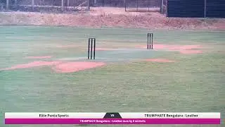 Elite Puntu Sports vs TRUMPHATE Bengaluru - Leather live cricket match | 24-Jan-26 02:30 PM 20 live