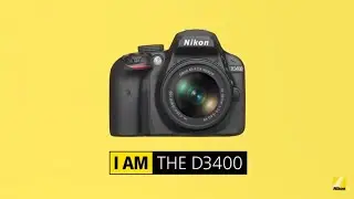 Цифровая зеркальная камера Nikon D3400. Nikon D3400 digital SLR camera.