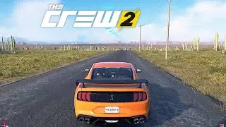 The Crew 2 | Road Trip | Big Land To New Orleans | With~Ford Mustang Shelby 500