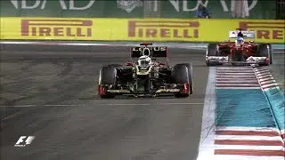 Raikkonen &lsquo;Left Alone&rsquo; To Victory | 2012 Abu Dhabi Grand Prix