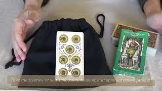 78 Days of Tarot: Day 27, Seven of Pentacles (Ancient Italian Tarot)