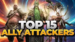 BEST ALLY ATTACKERS in ALL OF RAID (Ranked from 15 to 1)