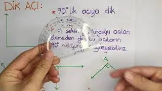 4.Sınıf Matematik A&ccedil;ı &Ccedil;eşitleri Dar A&ccedil;ı,Dik A&ccedil;ı,Geniş A&ccedil;ı,Doğru A&ccedil;ı