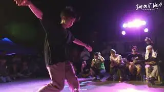 Bboy Lance vs Bboy Hades | 1v1 Kidz Breaking Top 8 | Jam On It Vol 4