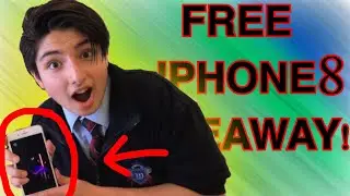 FREE IPHONE 8 GIVEAWAY!! (Rules are simple)