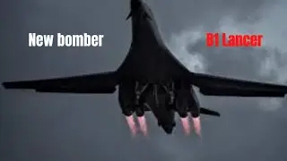 Trying B1 Lancer the new bomber on Modern Warship