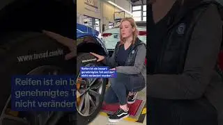 Welche Reifen fahrt ihr?🛞 Was erlaubt ist und was nicht, erfahrt ihr im Video!📲 #reifen #t&uuml;vs&uuml;d