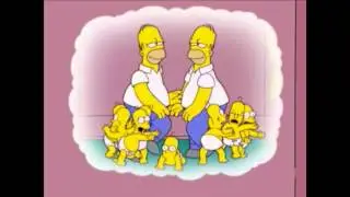 Homer marries himself