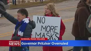 Governor Pritzker's Appeal On Temporary Restraining Order For School Mask Mandate Dismissed