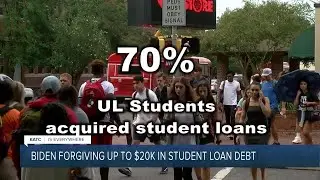 UL locals react to Biden Student Loan forgiveness plan