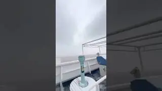 Germany Port पर Ship Deck पूरी तरह Snowfall से भर गया ❄️ | Frozen Ship #ship#ytshorts#viral