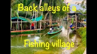 Back alleys of a canal village