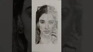difference charcoal and graphite🤯 #drawing #shortvideo #shorts #viralshort #difference #charcoal