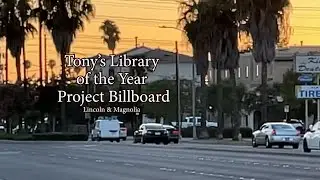 Anaheim Library of the Year Billboard