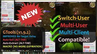 💯 NEW | Multi Client Switch User | GTools FREE CABAL MACRO ALT-TAB