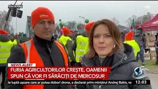 Fermierii români cer amânarea intrării în vigoare a acordului cu Mercosur