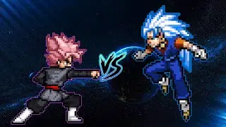 📺GOKU BLACK SSR V7 VS VEGITO SSB 3 IN JUMP FORCE MUGEN