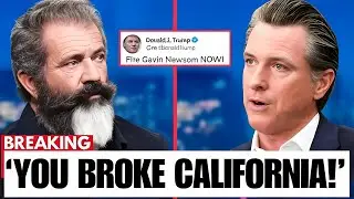🔥 Mel Gibson EXPOSES Gavin Newsom on Live TV &ndash; Calls Out California&rsquo;s Collapse! 😳