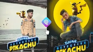 Pikachu Photo Editing / In Picsart Tutorial