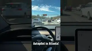 Tesla Autopilot in Atlanta&rsquo;s Traffic