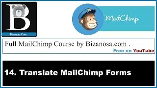 14.How to translate mailchimp forms - Bizanosa MailChimp course