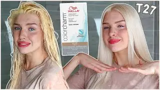 ТЕСТИРОВАНИЕ ОТТЕНКА WELLA T27 MEDIUM BEIGE BLONDE... как он выглядит на самом деле?