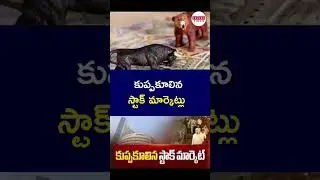 Stock Markets Crash Amid Heavy Selling | కుప్పకూలిన స్టాక్ మార్కెట్లు | Telugutimes