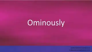 How to pronounce 