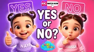 YES or NO? Teaching Kids Good Choices & Safe Behavior | Naya & Larissa
