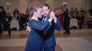 Stiwar Calle & Lyazzat Segizbayeva Tango de Pista finals at the 2025 SoCal Tango Championship