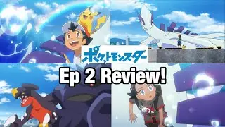 Ash and Go meet Lugia! Pok&eacute;mon (2019) anime episode 2 review!